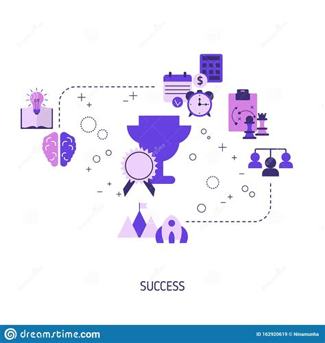 Concept Of Business Success Stock Vector Illustration Of Creative Business 162920619