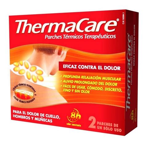 Thermacare Parches Termicos Para Cuello 2 Unidades Parches Calor