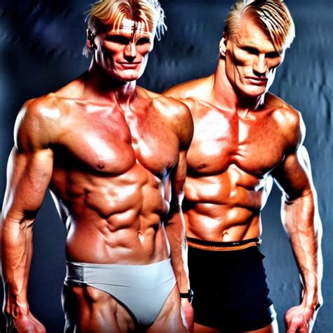 Extremely Weak Lithe Underweight Dolph Lundgren Stable Diffusion