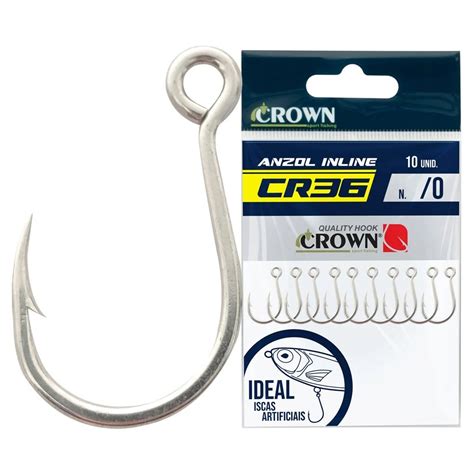 Anzol Inline Cr Crown Monster Pesca Loja De Pesca Ca A E Camping