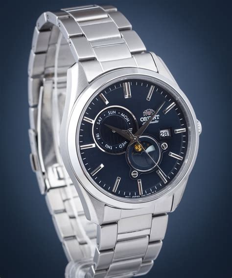 Orient Ra Ak L B Contemporary Sun Moon Automatic Watch