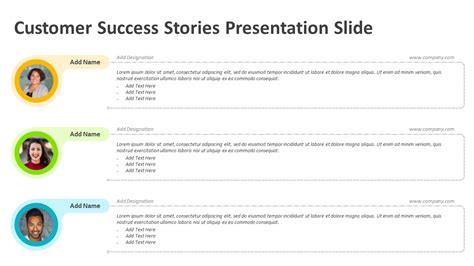 Customer Success Stories Presentation Slide Ppt Templates