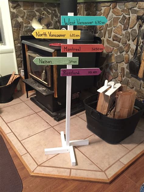 Diy Directional Sign Post