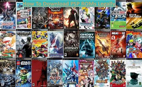 How To Download PSP ROMs Legally | ROMs for GBA