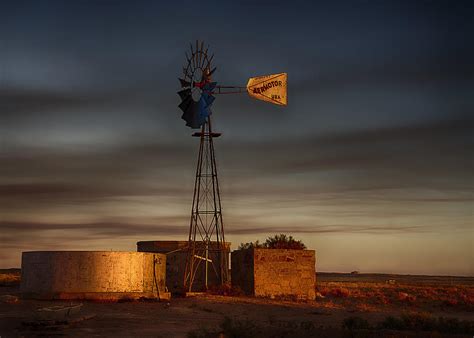 Sunset At The Well Photograph By Priscilla Burgers Fine Art America