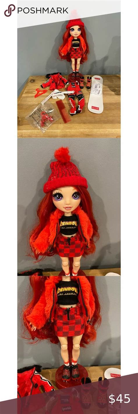 Rainbow High Winter Break Ruby Anderson Doll Winter Break Anderson