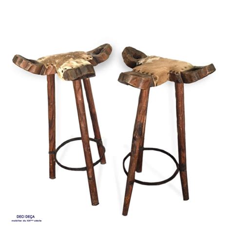 TABOURETS VACHE De ci De ça Design meubles et objets du 20ème siècle