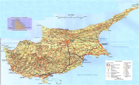 Cyprus Maps Printable Maps Of Cyprus For Download