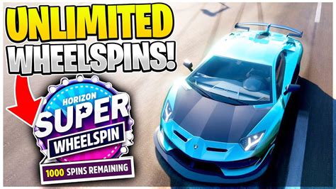 New How To Farm Super Wheel Spins Fast Forza Horizon Money Glitch