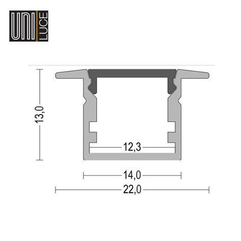 Al Profile Mini Uni R 14x13