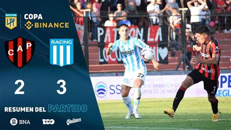 CopaBinance Fecha 11 Resumen De Patronato Racing YouTube