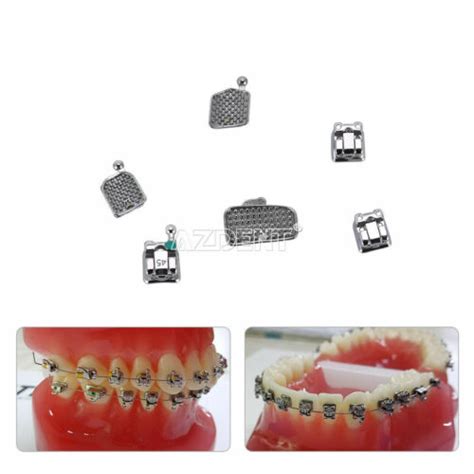 X Azdent Dental Orthodontic Self Ligating Brackets Braces Mini Mbt