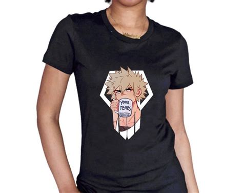 Bakug Katsuki Skull T Shirt Bakugou My Hero Academia Inspired Etsy