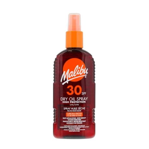 Malibu Dry Oil Spray Spf Ml