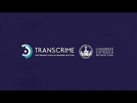 Transcrime Innovative Research To Reduce Crime YouTube