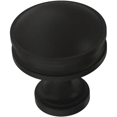 Liberty Liberty Charmaine 1 1 8 In 28 Mm Matte Black Cabinet Knob