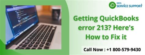 Getting QuickBooks Error 213 Here S How To Fix It