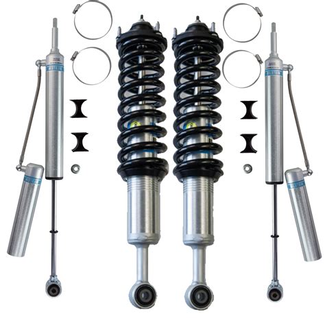 Bilstein 6112 0.75-2.5" Front and 5160 Rear 0-1" lift kit for 2007-2021 ...