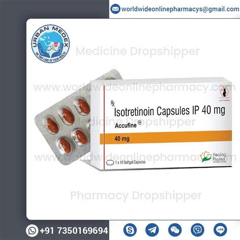 Accufine Isotretinoin Capsules Packaging Type Box At Rs Stripe In