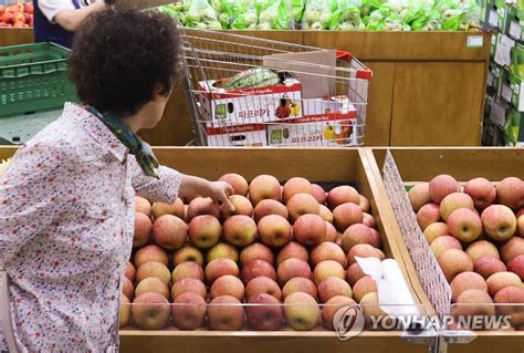 사과·배 작년보다 생산량 줄어 가격 오를 전망 연합뉴스