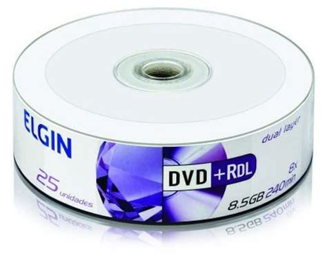 Dvd R Dl Gb X Dual Layer Unidades Elgin Oficina Dos Bits