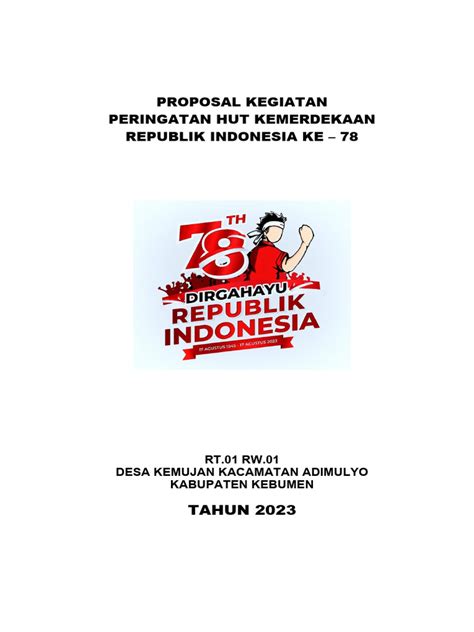 Proposalkegiatan17agustus1945 Pdf