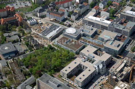 LEIPZIG aus der Vogelperspektive Gelände des Universitätsklinikum Leipzig