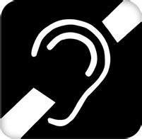 Hearing Impaired Symbol - ClipArt Best