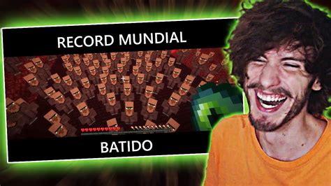 ZEREI O MINECRAFT UM EXERCITO DE ALDEÕES ESCRAVIZADOS l SPEEDRUN l