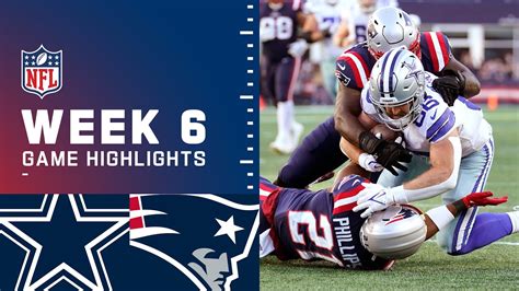 Cowboys vs. Patriots Week 6 Highlights | NFL 2021 - Win Big Sports