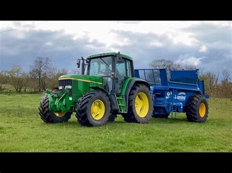 Cumbrian Farming 2024 Muck Spreading In The Fells With JD 6610