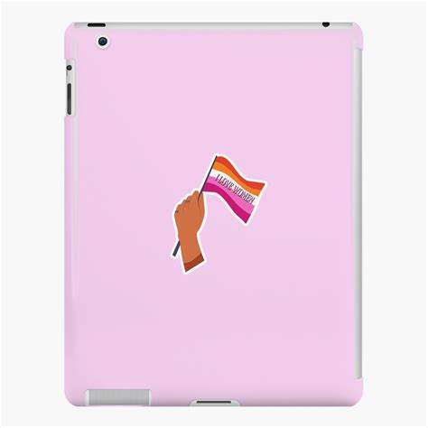 Lgbtqia Pride I Love Women Lesbian Flag Ipad Case And Skin By