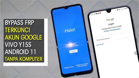 Cara Bypass Frp Vivo Y15s Yang Terkunci Akun Google Setelah Reset Lupa