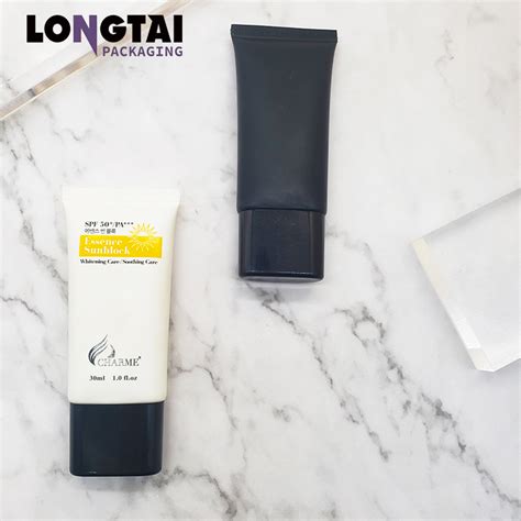 Ml Flat Plastic Cosmetic Packaging Tube Of Sunscreen Longtai Pack