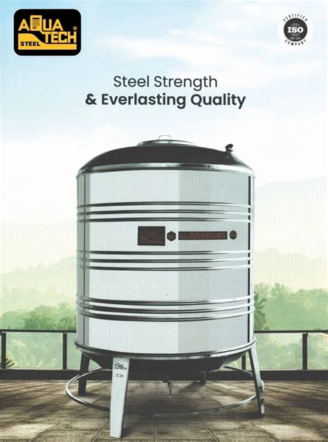 Stainless Steel Water Tank 1001 5000 L At Rs 39000 00 Piece In