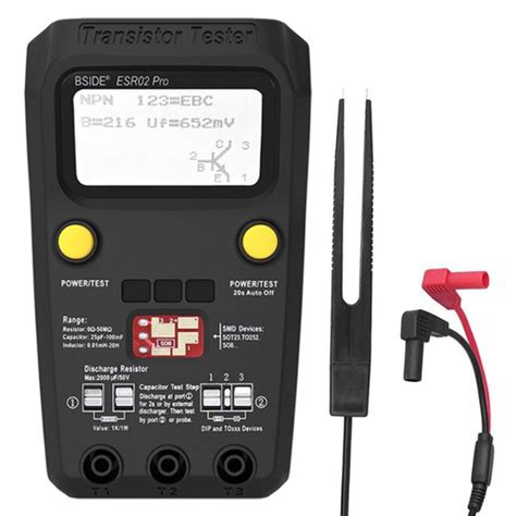 TESTEUR COMPOSANTS LCR ESR02 Pro