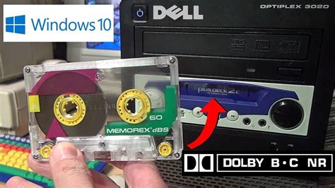 A Cassette Tape Player With Dolby Nr In A Windows 10 Pc Youtube