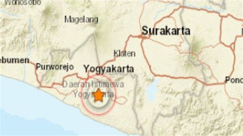 Jogja Baru Saja Diguncang Gempa Bumi Siang Ini Sabtu 19 Agustus 2023