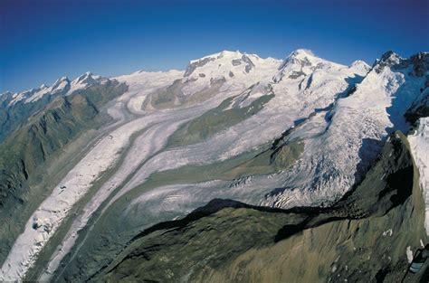 Alps Mountains Glaciers Valleys Britannica