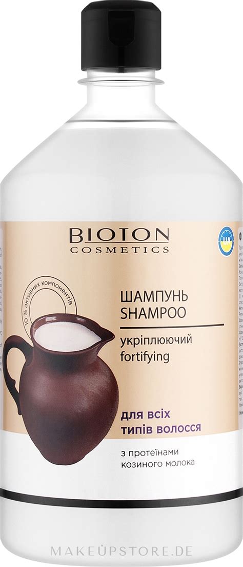 Bioton Cosmetics Shampoo F R Alle Haartypen Mit Ziegenmilchproteinen