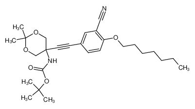 2 2 Dimethyl 5 3 Cyano 4 Heptyloxyphenyl Ethynyl 1 3 Dioxan 5 Yl