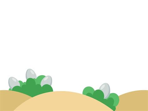 Premium Vector Easter Eggs Green Grass Illustration