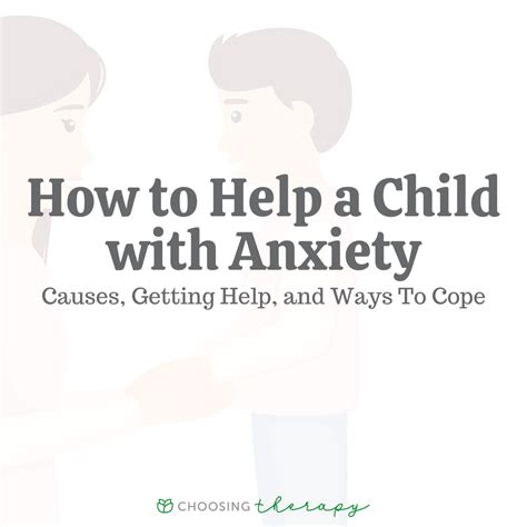 12 Tips For Helping A Child With Anxiety