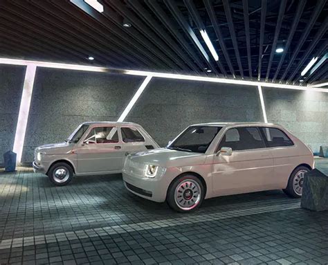 Fiat 126 Vision Redesigns Classic Fiat 126 For Millennial Generation