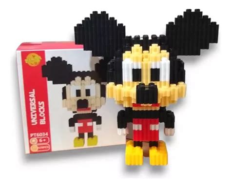 Mini Bloques Para Armar Mickey 578 Piezas Funko Lego