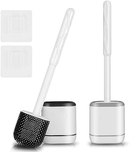 Tsdxsm Toilet Brush Pack Toilet Bowl Brush And Holder Set Silicone