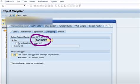 How To Debug A Background Sap Workflow Method Sap Community