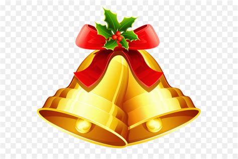 Christmas Jingle Bells Clip Art Christmas Golden Bells Ornament PNG