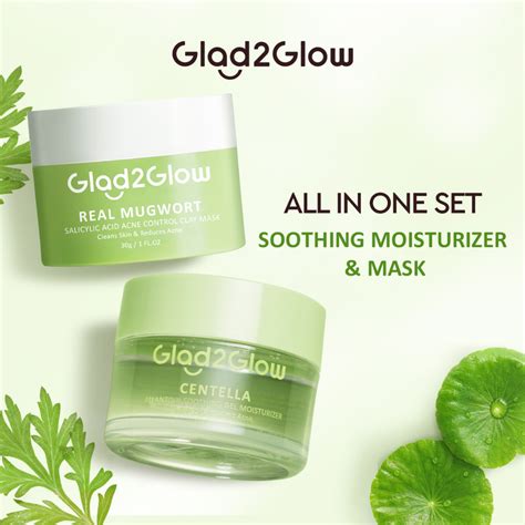 Glad Glow Paket Skincare Pcs Set Centella Allantoin Soothing