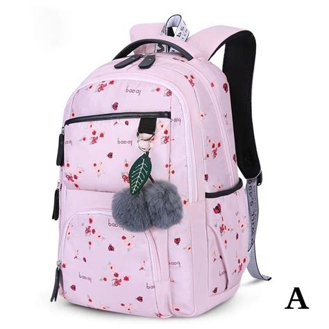 Buy New Large Schoolbag Cute Student School Backpack Printed Waterproof